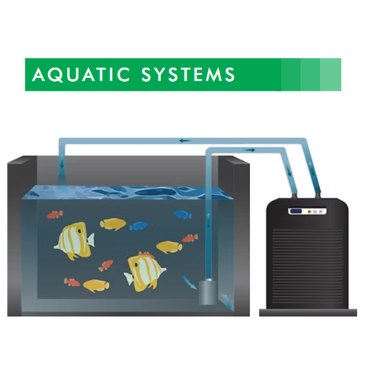 Charles Austen HS Series water chiller with digital temperature control for aquatic systems