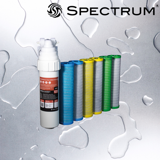 ST-RH : SPECTRUM Serve Taste Refillable White Housing with filters