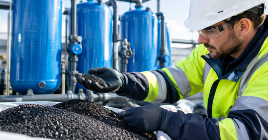 Water filtration media including gravel sand and zeolite used for water purification 