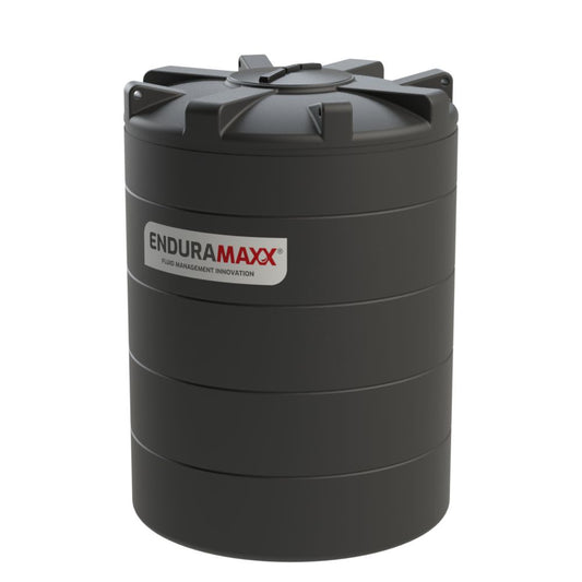 4500 Litre Vertical Potable Drinking Water Tank Black