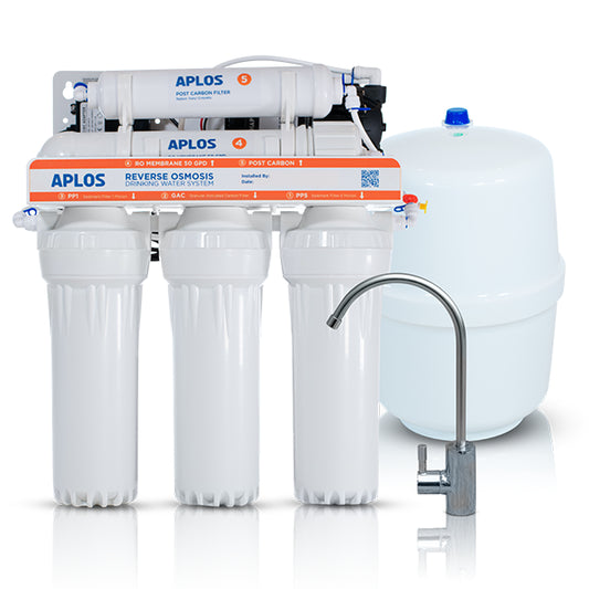 EPS APLOS 5-STAGE - Pumped/Non-Pumped Reverse Osmosis Drinking Water System [50GPD]