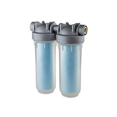 Two_cylindrical_water_filters_with_gray_tops_on_a_white_background