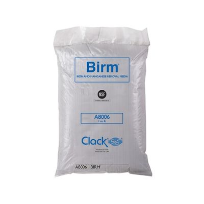 White_bag_of_birm_Iron_removal_and_neutralisation_media_on_a_white_background