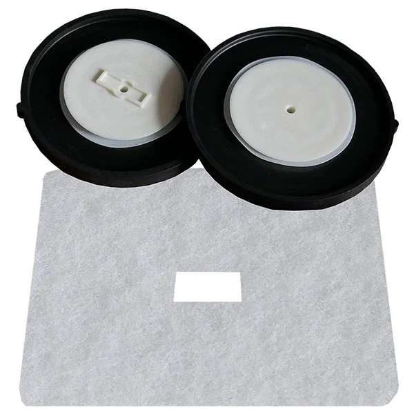 Charles Austen ET150/200 replacement service kit with diaphragms, valves, and filter