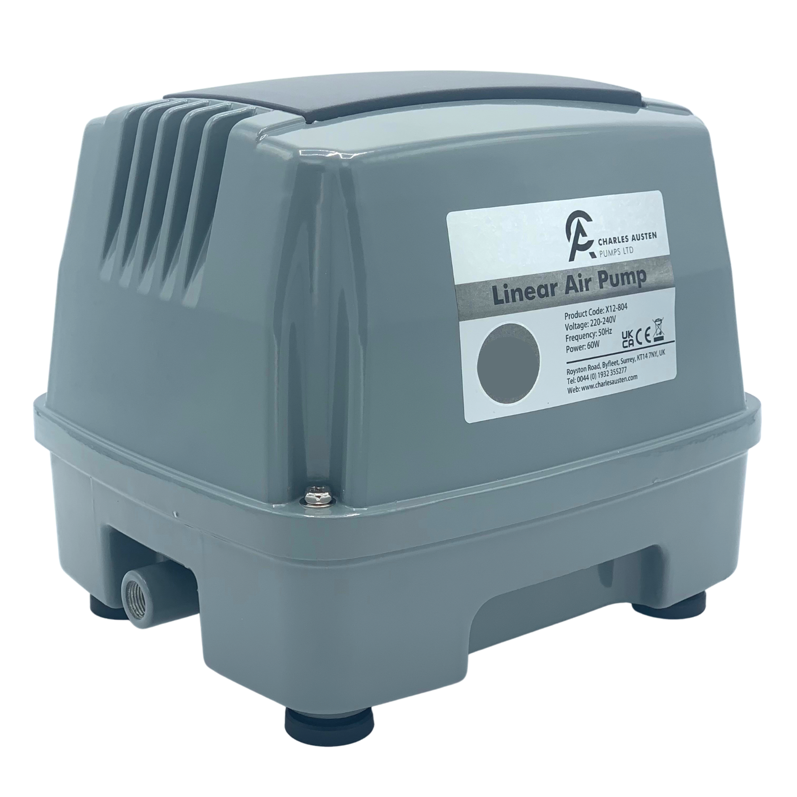 Charles Austen ET linear diaphragm air pump for ponds and water features
