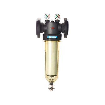 Mechanical_cintropur_NW800_3_inch_yellow_filter_with_black_top_on_a_white_background