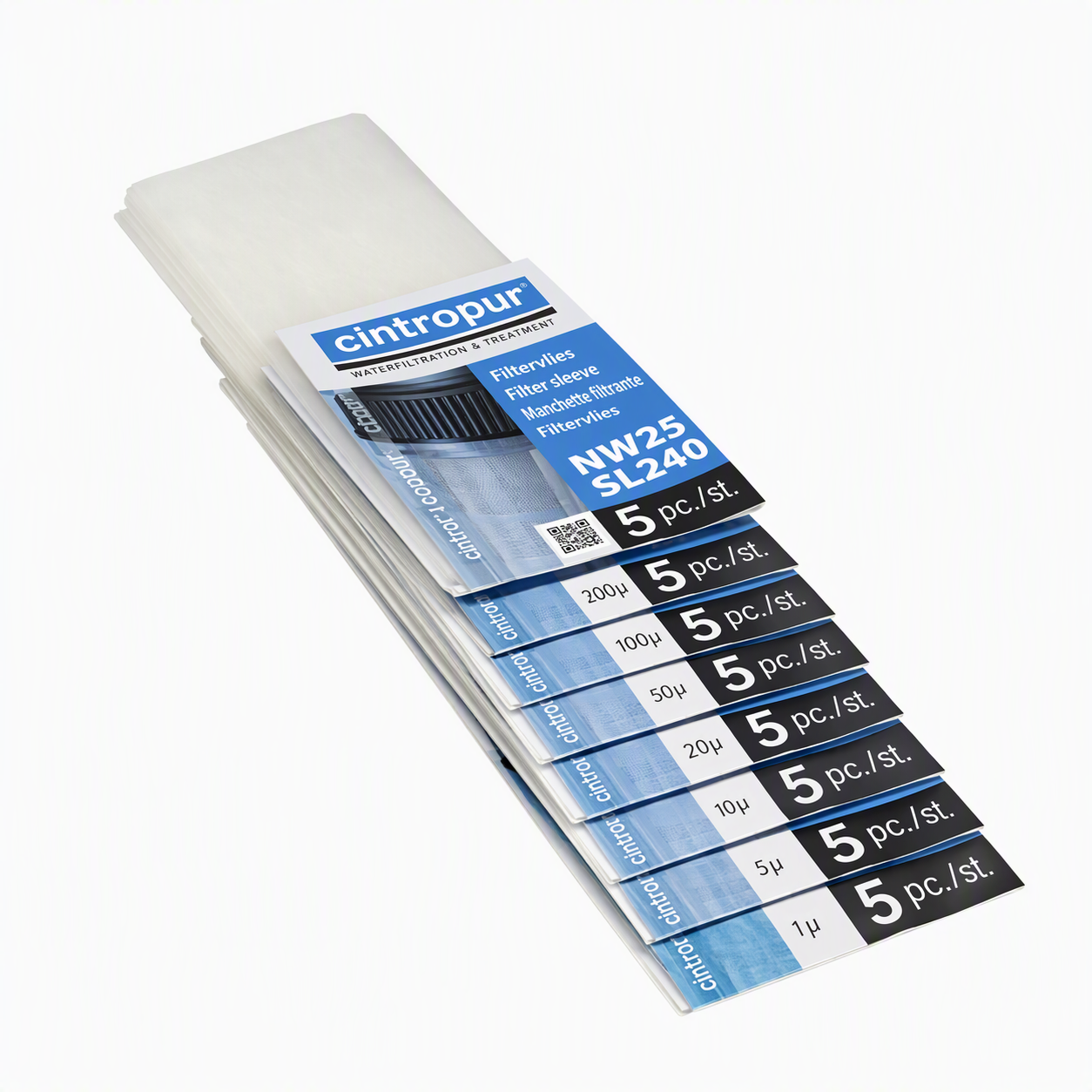 Cintropur NW 25 Filter Replacement Sleeve - 5 pack
