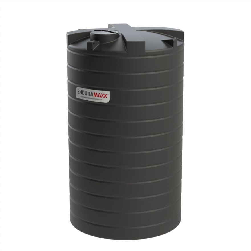 25000 Litre Vertical Potable Drinking Water Tank Black