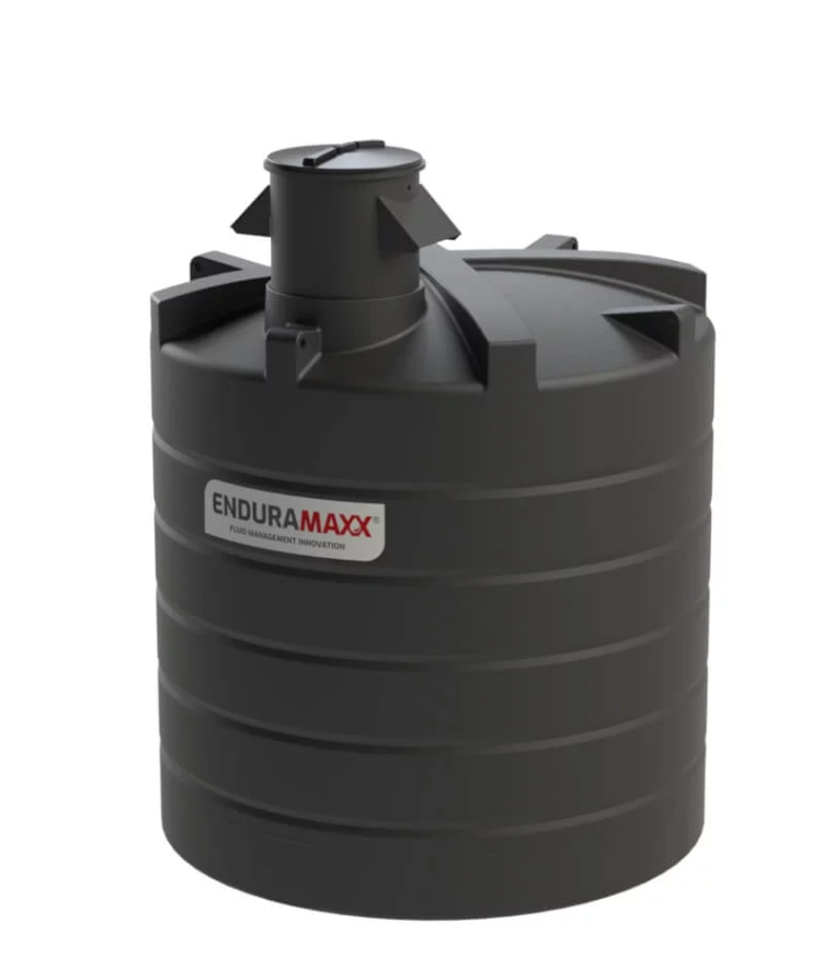 Enduramaxx 10,000 Litre Vertical Tank with Turret with AB air gap weir for up to 50mm inlet