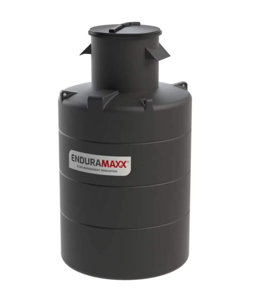 Enduramaxx 1,500 Litre Vertical Tank with Turret with AB air gap weir for up to 50mm inlet