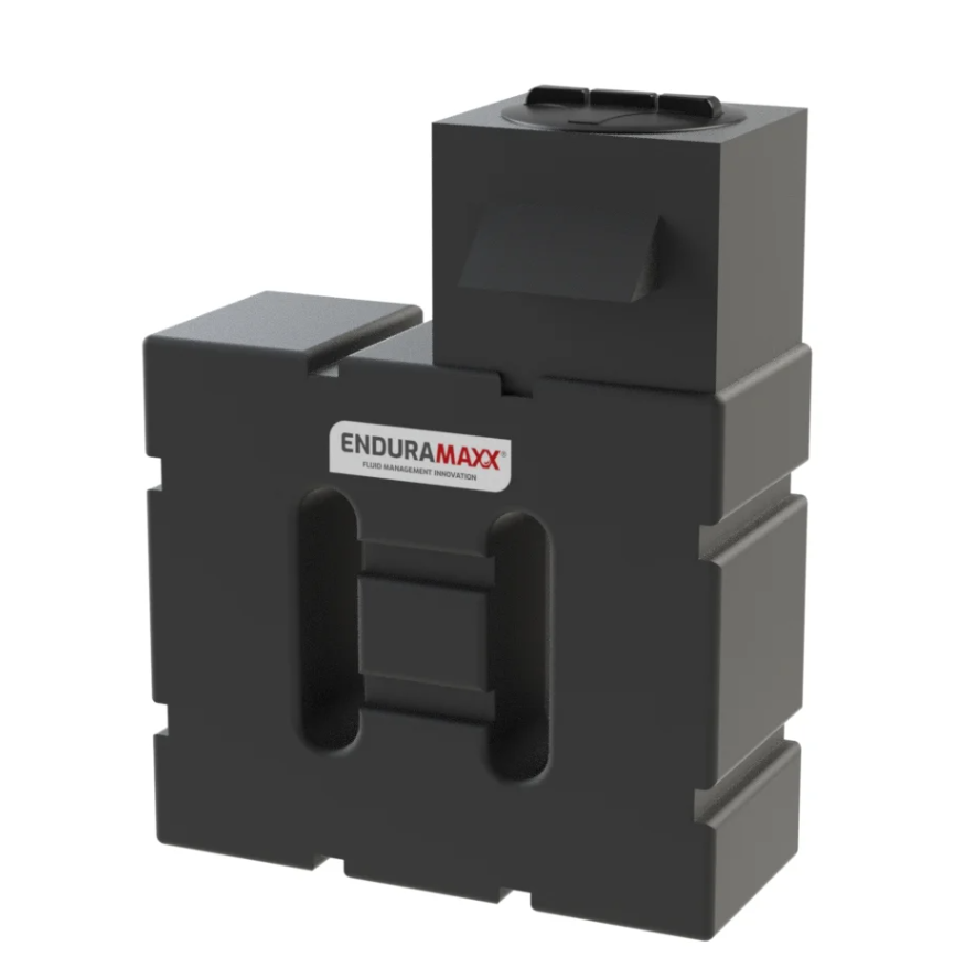 Enduramaxx 500 Litre Horizontal Baffled Break Tank with Turret with AB air gap weir for up to 25mm inlet