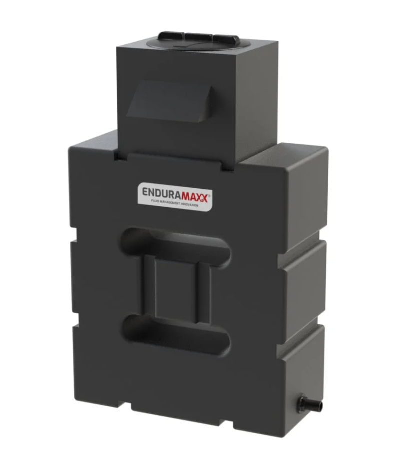 Enduramaxx 500 Litre Upright Baffled Break Tank with Turret with AB air gap weir for up to 25mm inlet