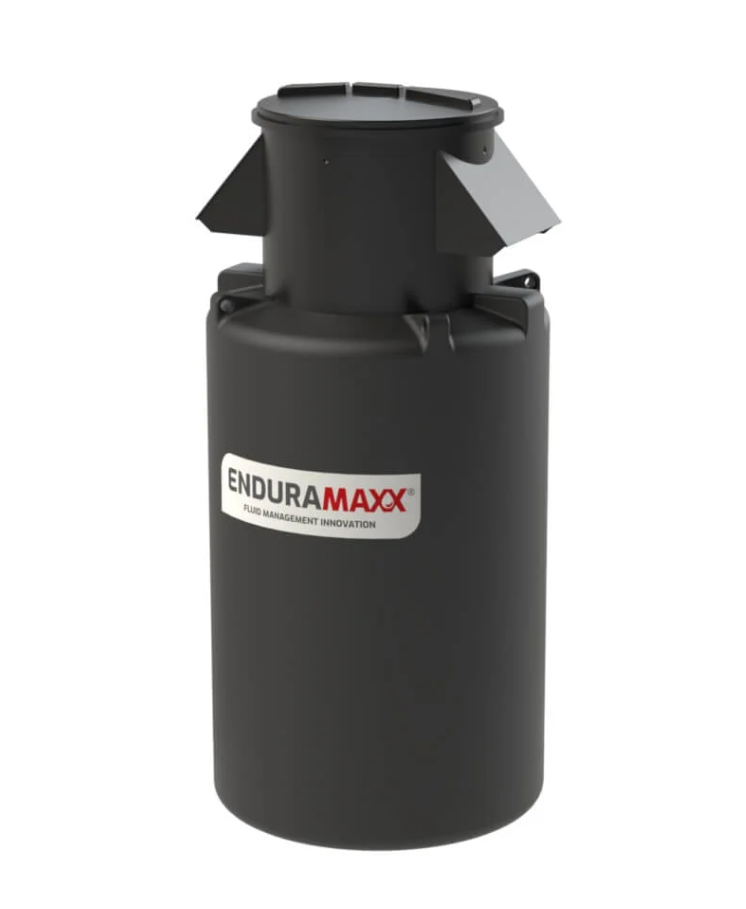 Enduramaxx 825 Litre Vertical Tank with Turret with AB air gap weir for up to 25mm inlet