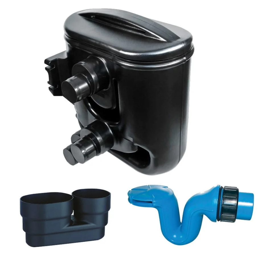 Enduramaxx Rainwater Harvesting Tank Kit C – 800m2 filter, calmed inlet and siphon overflow