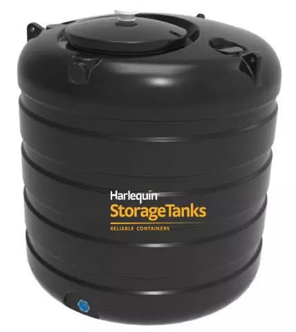 Harlequin 1800-litre vertical aboveground water storage tank