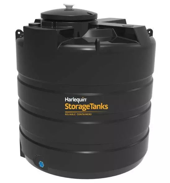 Harlequin 2700-litre aboveground water storage tank