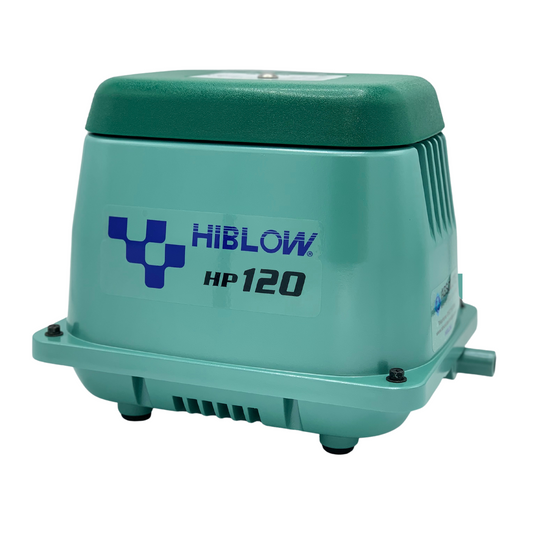 Hiblow HP120 Linear Air Pump with Cable Alarm