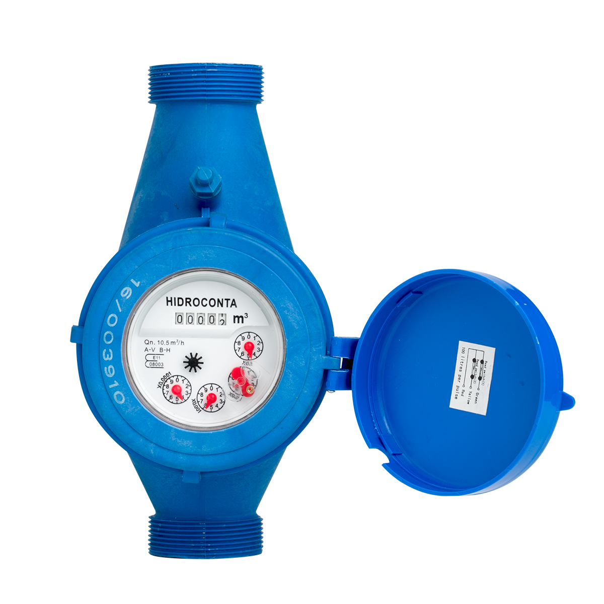Hidroconta Hidrojet Plastic Series water meter for irrigation and water monitoring