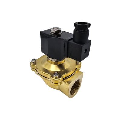 ZS Brass Solenoid Valve NBR Normally Closed 230v