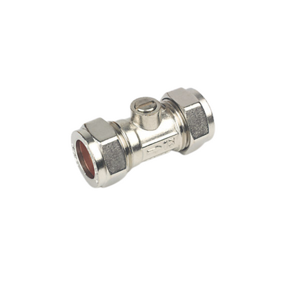 Chrome Ballofix Isolating Valve