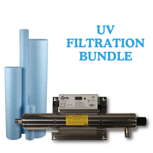 UVAQ30 45w UV Disinfection System and Filter Bundle