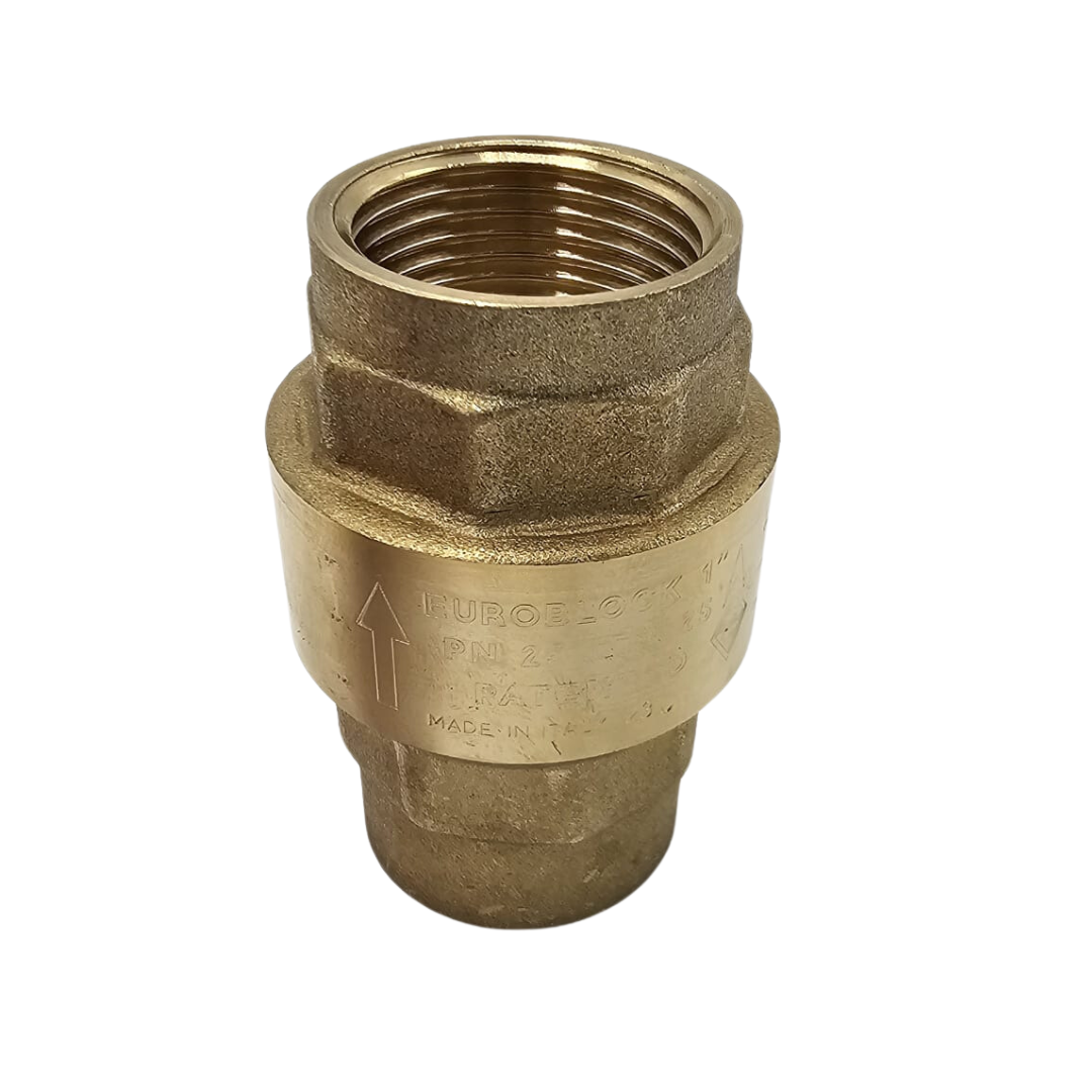 Spring-Cone Brass Non-Return Valve