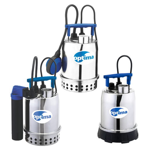Ebara Optima Submersible Pumps in AISI 304 Stainless Steel