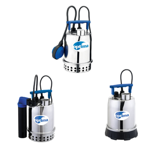 Ebara Optima Submersible Pumps in AISI 304 Stainless Steel