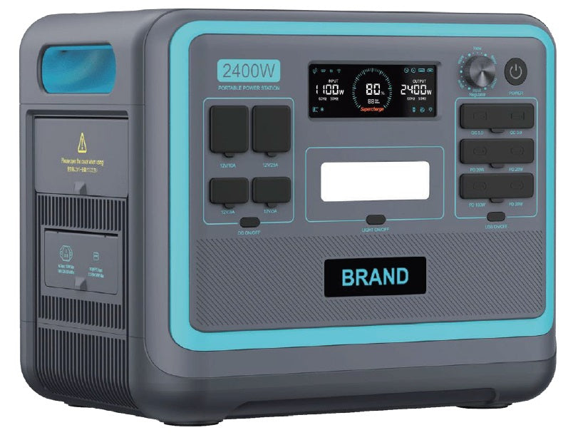 2048Wh Portable Power Station (2400Watt Output)