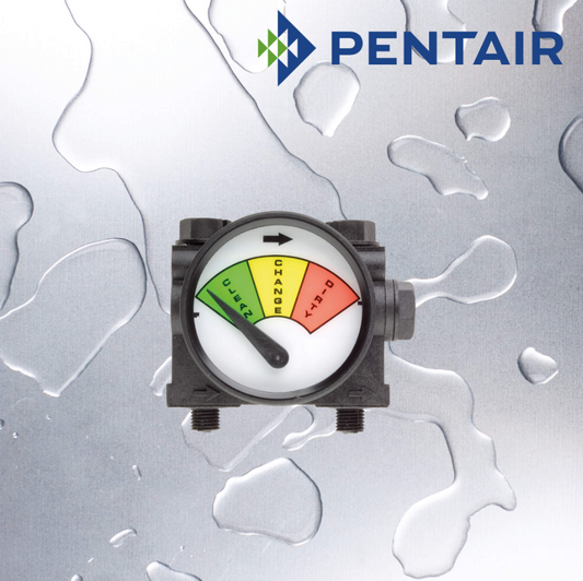 PENTAIR 3 Colour Needle Gauge for 3G Housing
