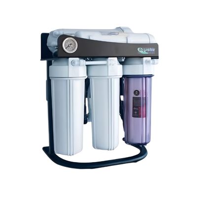 Three_white_cylinder_Pallas_EF500_direct_flow_reverse_osmosis_system_on_a_white_background