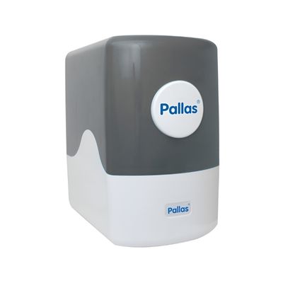 Square_black_and_white_Pallas_Enjoy_Smart_SO_reverse_osmosis_system_on_a_white_background