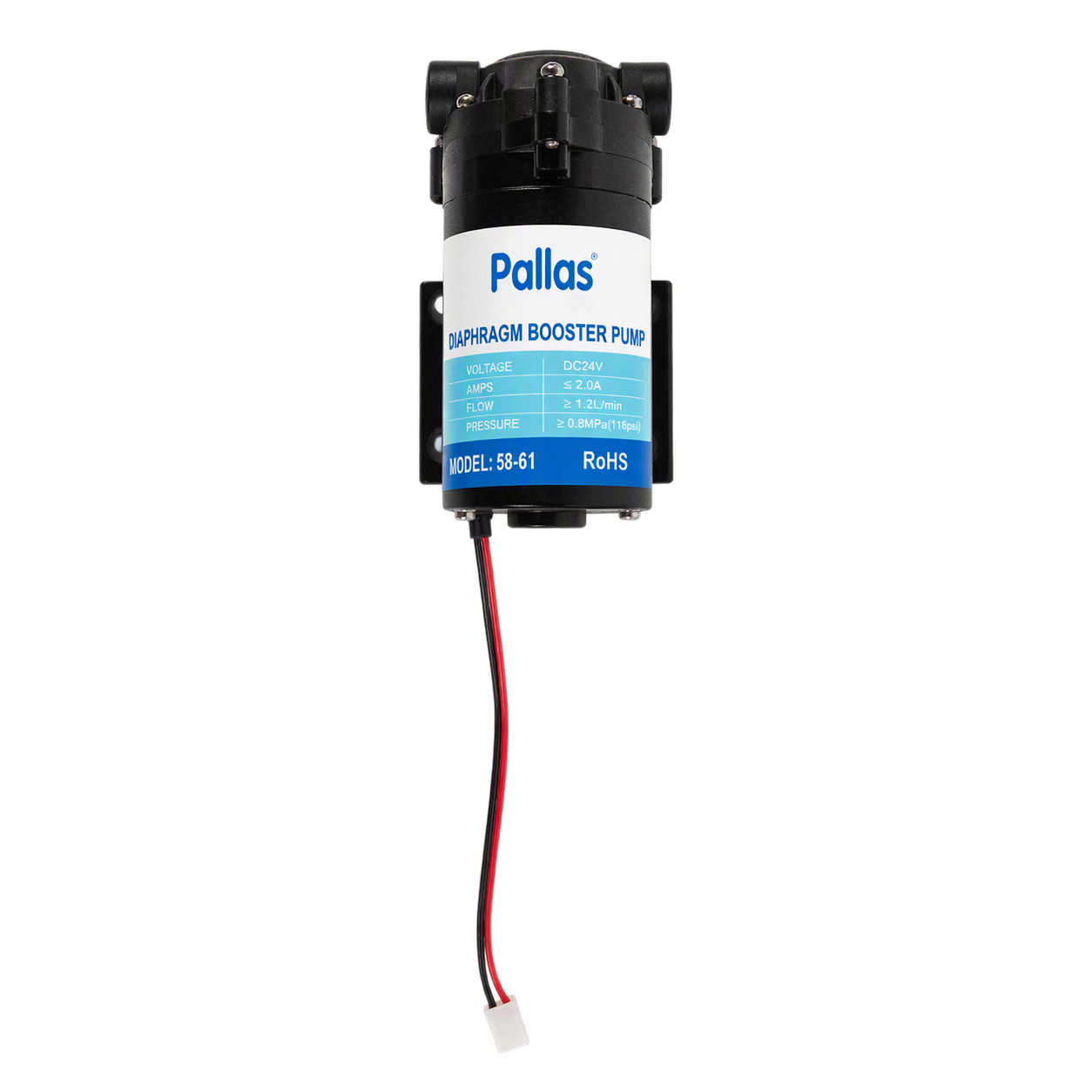 Pallas LF-30L 75-100 GPD Undersink Reverse Osmosis Booster Pump
