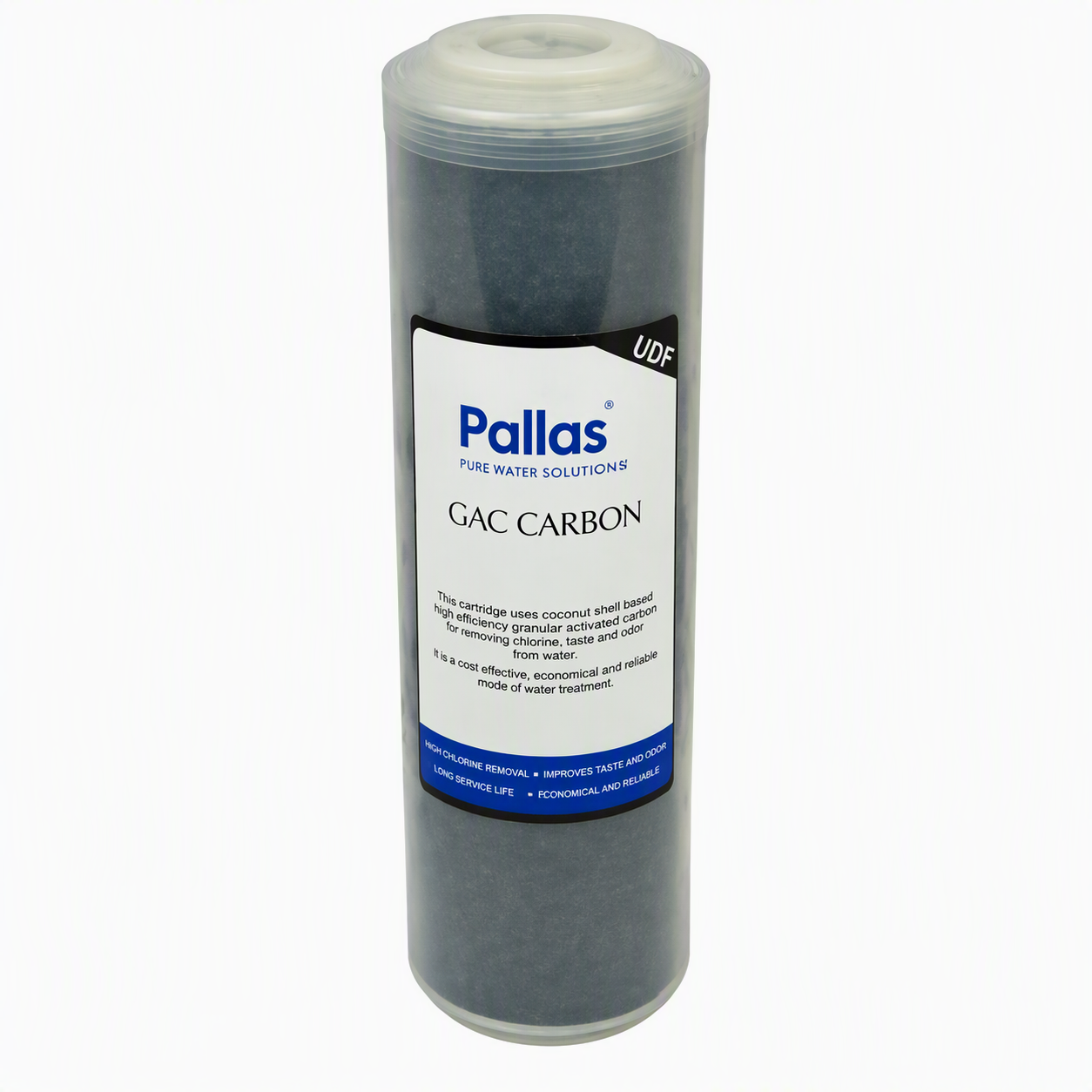 Pallas Stout GAC Carbon Cartridge Filter (UDF) 10"