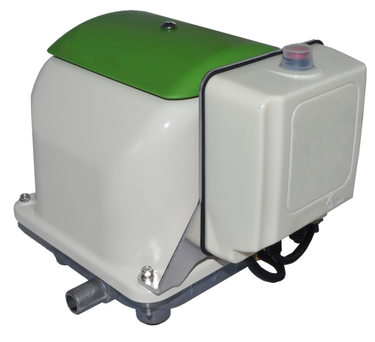 Secoh JDK-120AL Air Pump with Low Pressure Alarm Box