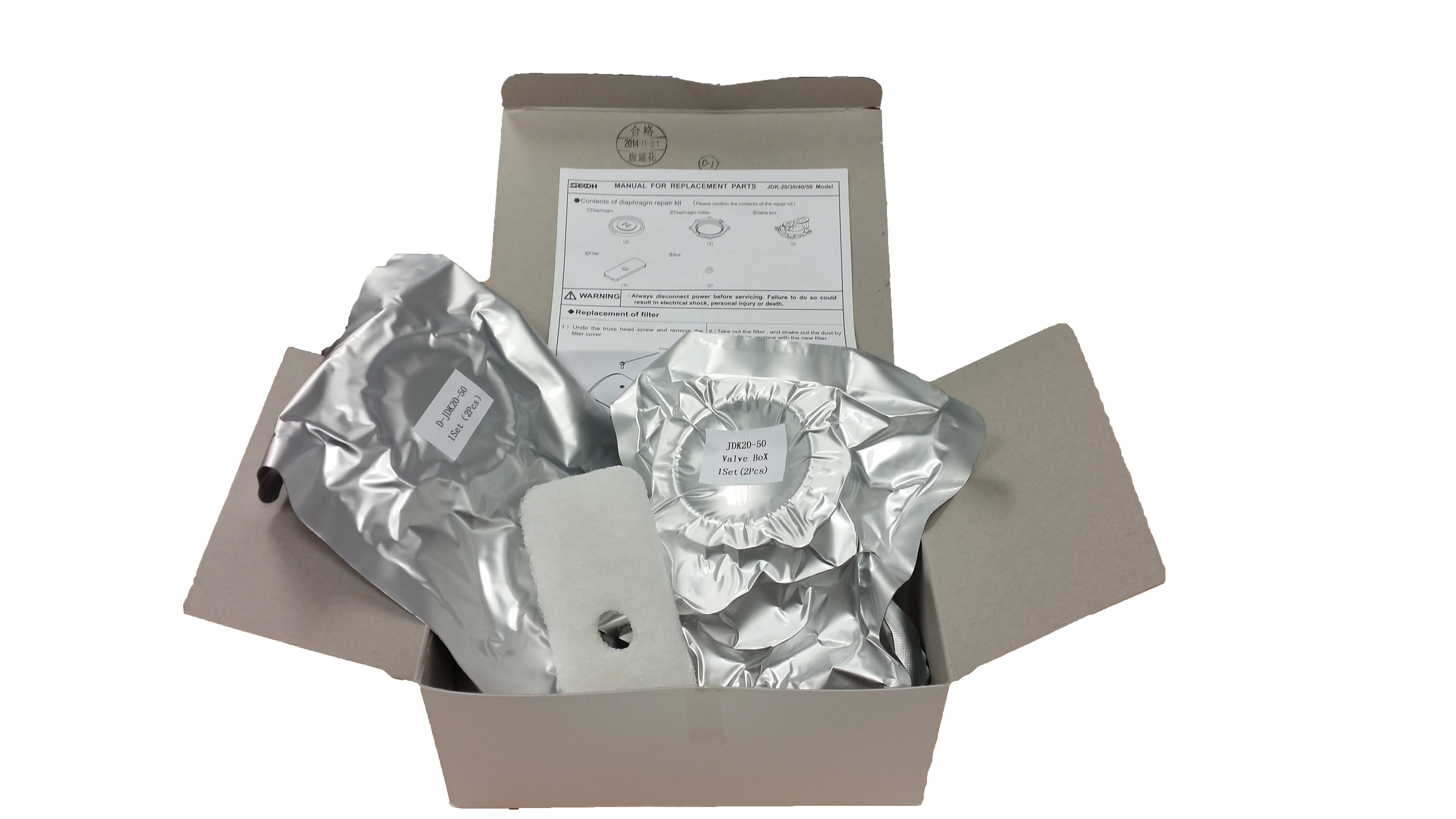 Secoh SE29 Service Kit for JDK 40/50 Blowers