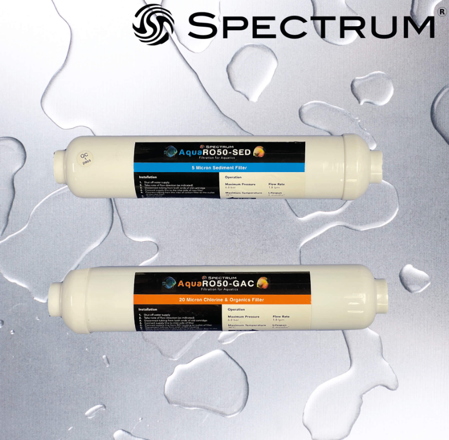 Spectrum Aqua RO50 Replacement 2 Cartridge Set