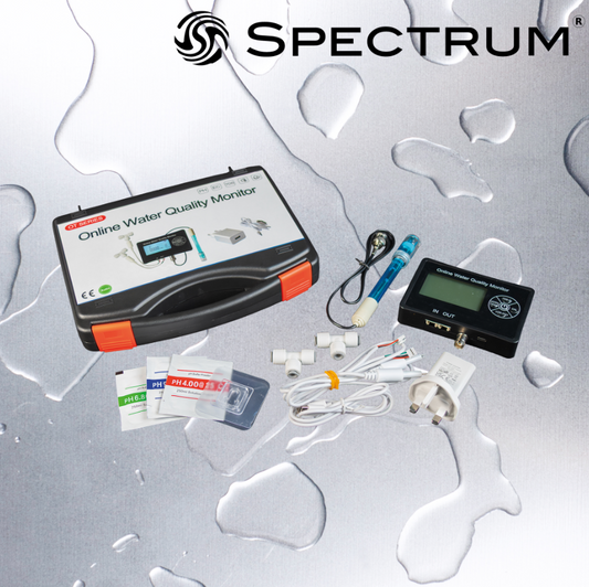 TDS-DM2 : Water Resistant Dual TDS Meter with 1/4 Push Fit Connections