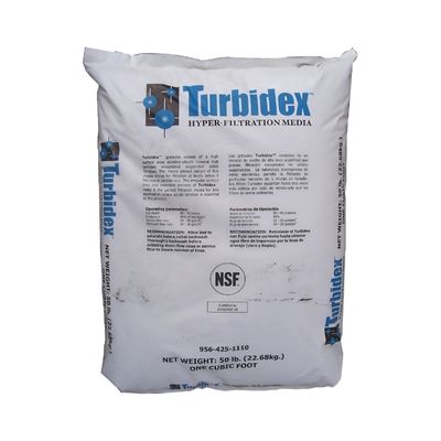 White_bag_of_Turbidex_filtration_media_packaging_on_a_white_background