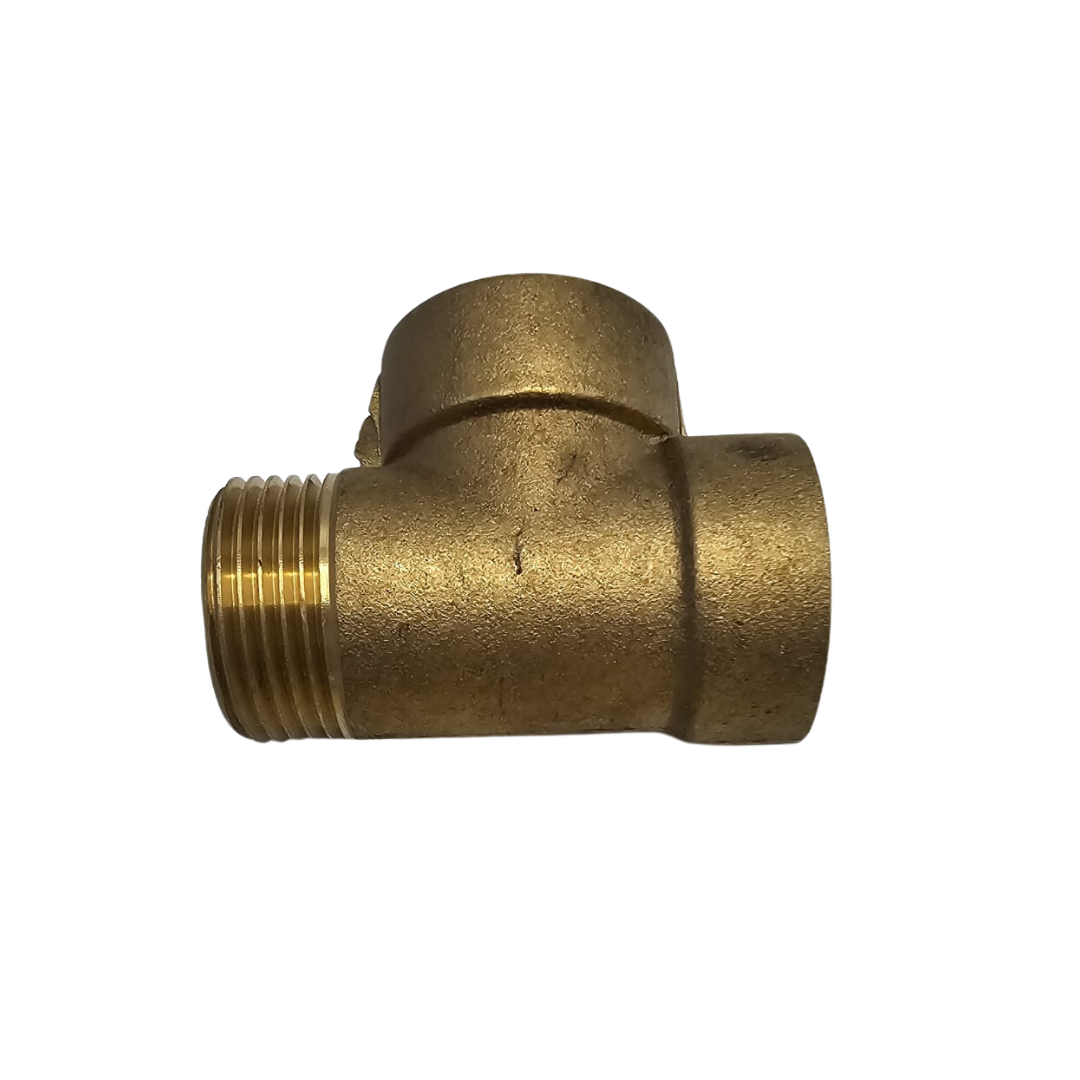 3 Way Brass Connector