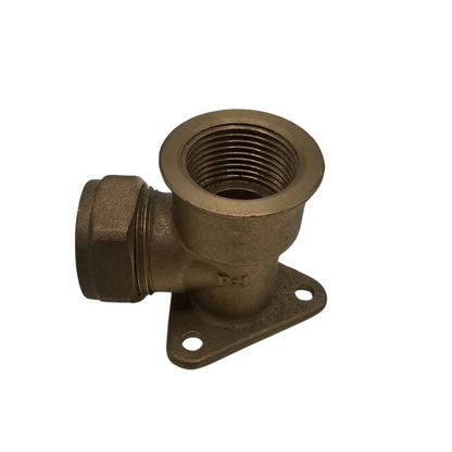 Brass Wall Plate Elbow