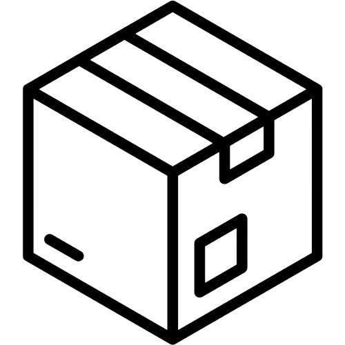 Delivery box icon to emphasis our commitment to fast and easy delivery.