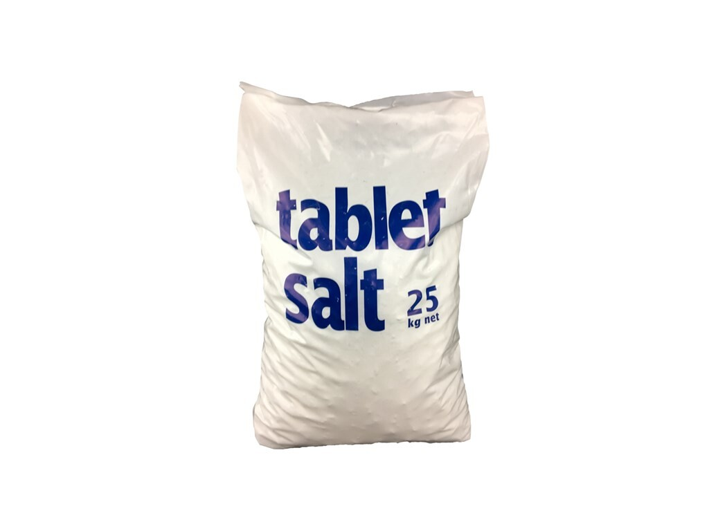 Salt water softener tablets 25kg bag