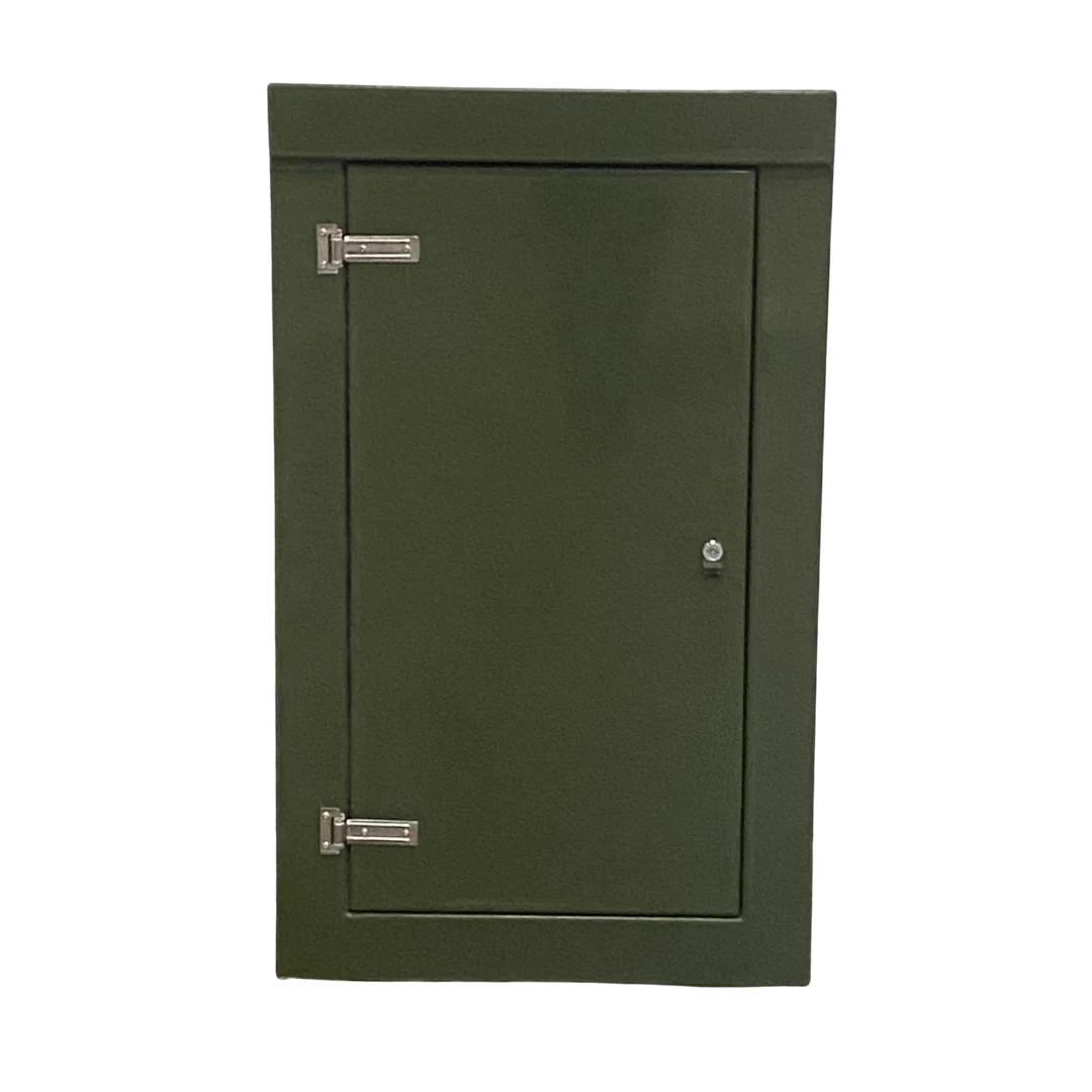 GRP Electrical Control Panel Kiosk K2 Green (1250H 750W 500D)