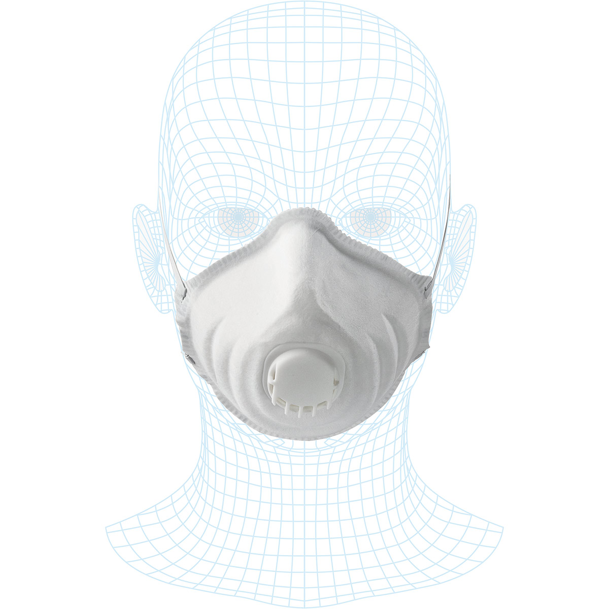 FFP2 Particulate Respirator Kit with Valves Pack of 10