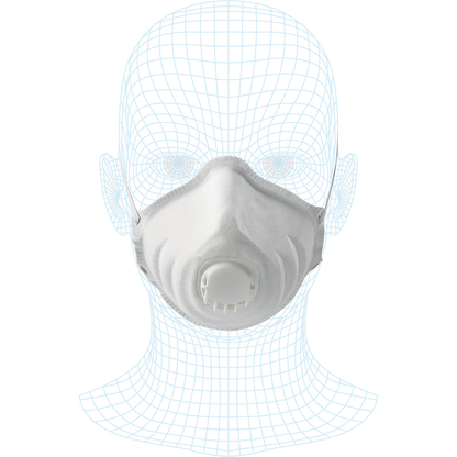 FFP2 Particulate Respirator Kit with Valves Pack of 10