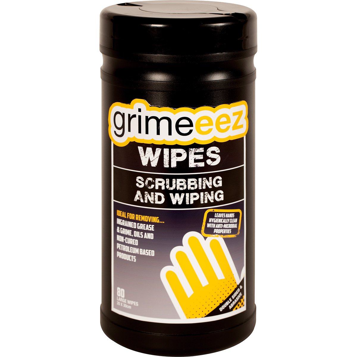 GrimeEez Anti Bacterial Scrubbing and Wiping Wet Wipes