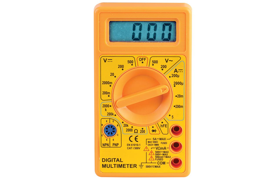 500V AC/DC Manual Ranging Digital Multimeter