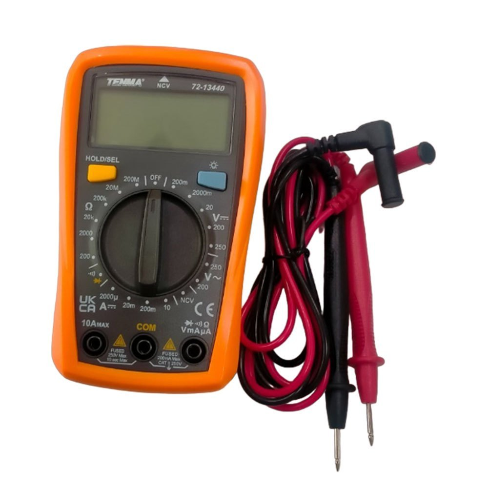 250V AC/DC Manual Ranging Handheld Digital Multimeter