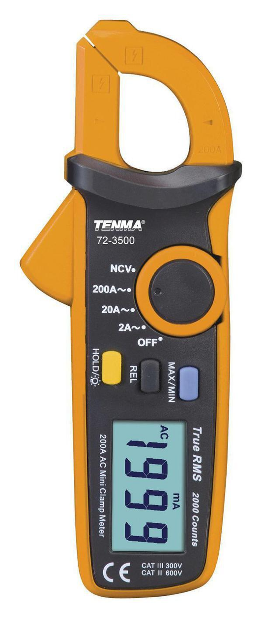 200A True RMS Mini AC Digital Clamp Meter